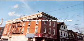 commercial building cornice repair